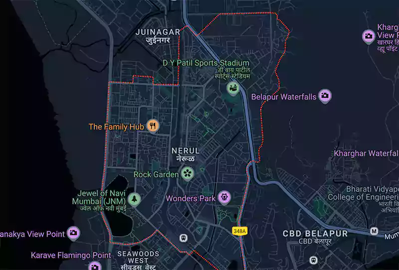 Aura Vertex location map